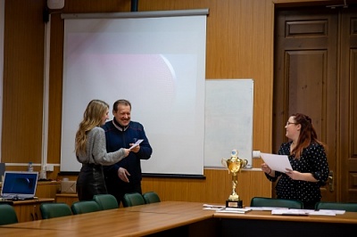 Ректорский прием для команды ЯрГУ,  серебряного призера «Всероссийского студенческого марафона» 