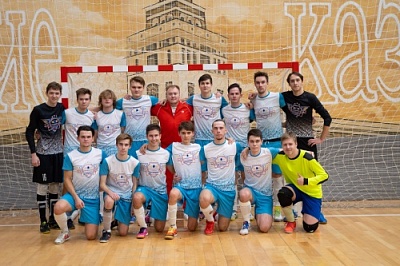 Сборная ЯрГУ по мини-футболу выиграла в первом матче открытого первенства города Ярославля