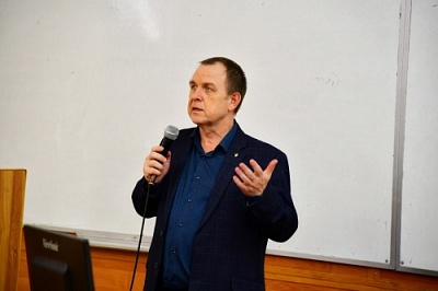 Ведущий специалист КЦПИТ ЯрГУ Александр Горюнов провел лекцию для студентов ЯГТУ