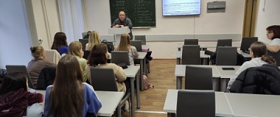 Ведущий специалист КЦПИТ Александр Горюнов встретился со студентами факультета социально-политических наук.