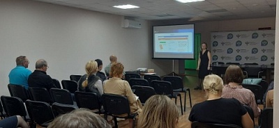 Ведущий специалист КЦПИТ ЯрГУ Ольга Рудкина провела семинар с работниками Управления Росреестра по ЯО