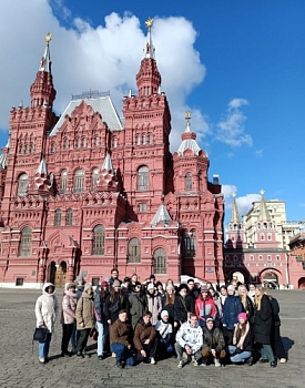 Студенты исторического факультета побывали в Московском Кремле
